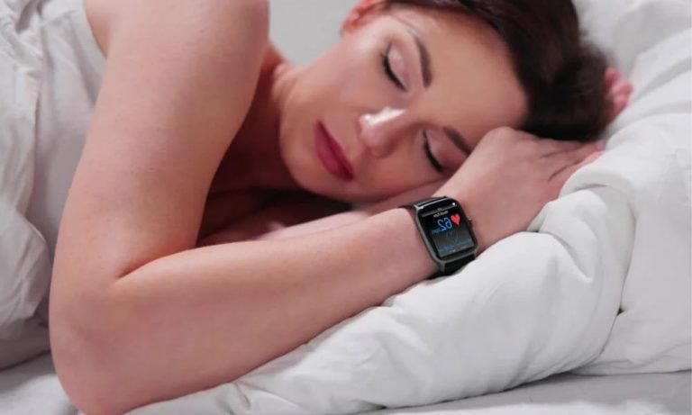 Dormir avec sa montre santé