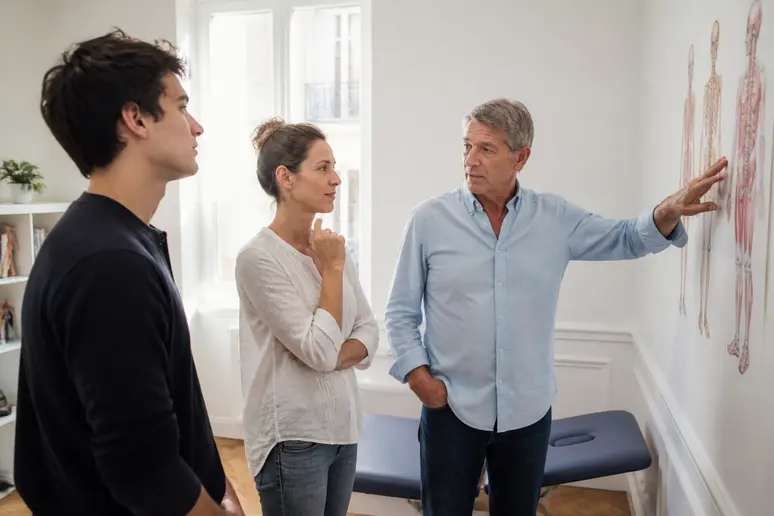 Des ostéopathes français discutent des facteurs influençant le salaire d'un ostéopathe, de l'expérience à la localisation.