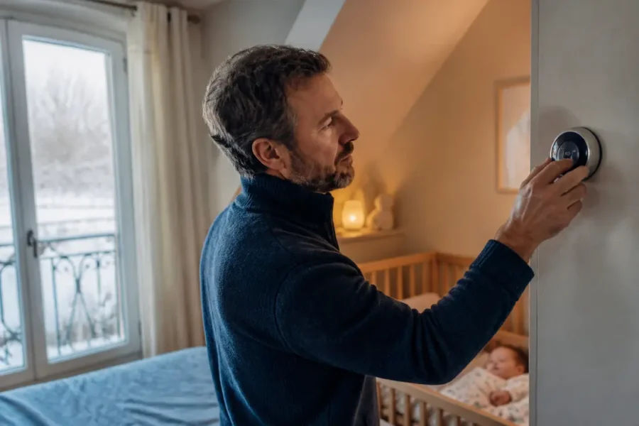 Chauffage connecté et sommeil : quelle température selon l&rsquo;âge ?