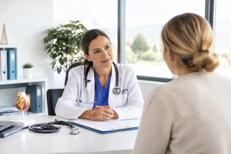 Bureau de consultation médicale moderne pour un chirurgien esthétique en cabinet libéral